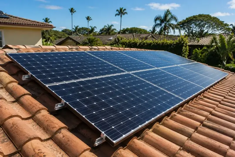 Installation de panneaux solaires à Bolquère